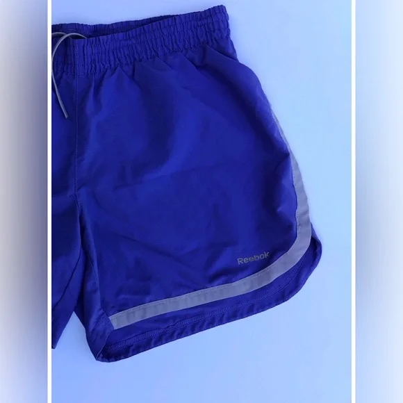 Reebok Women’s/juniors Purple Running Shorts Size XS/S Elastic Waist Drawstring - Picture 8 of 8